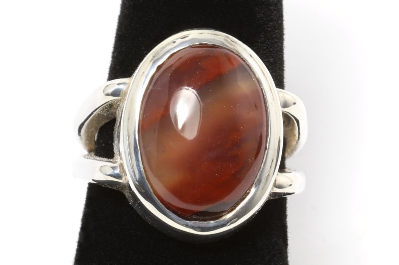 Agate (NS)/ss Rings